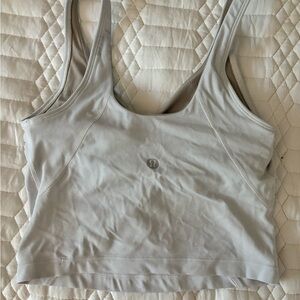 White lulu lemon align tank